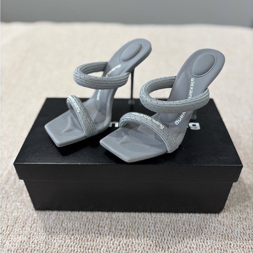 Alexander Wang Julie 105mm nylon tubular sandal